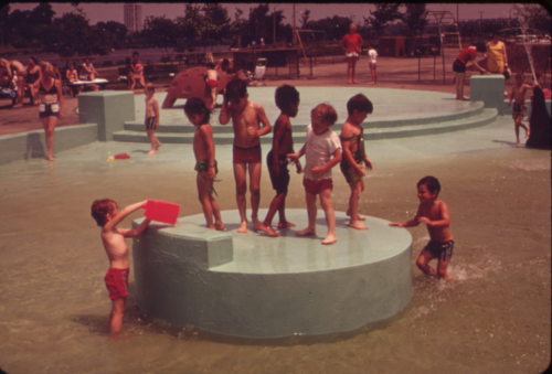 Kids At Sprinkler Park Use This