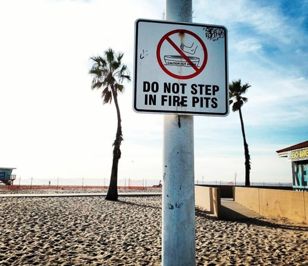 Funny Signs Fire Pits
