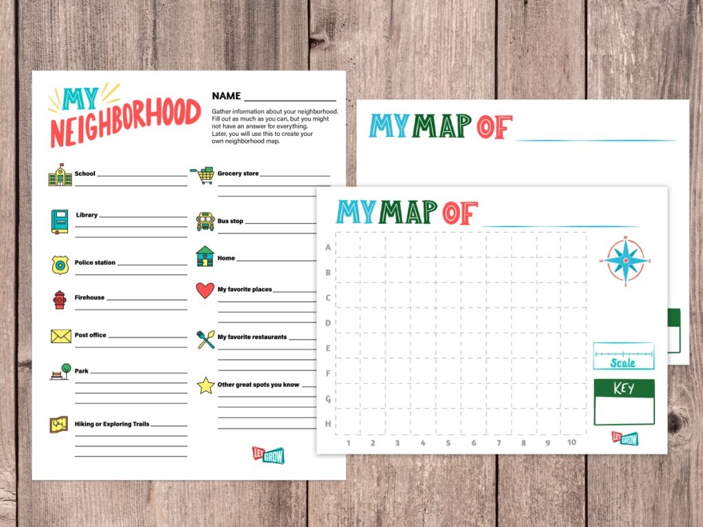 Make Your Own Neighborhood Map With These Free Printables