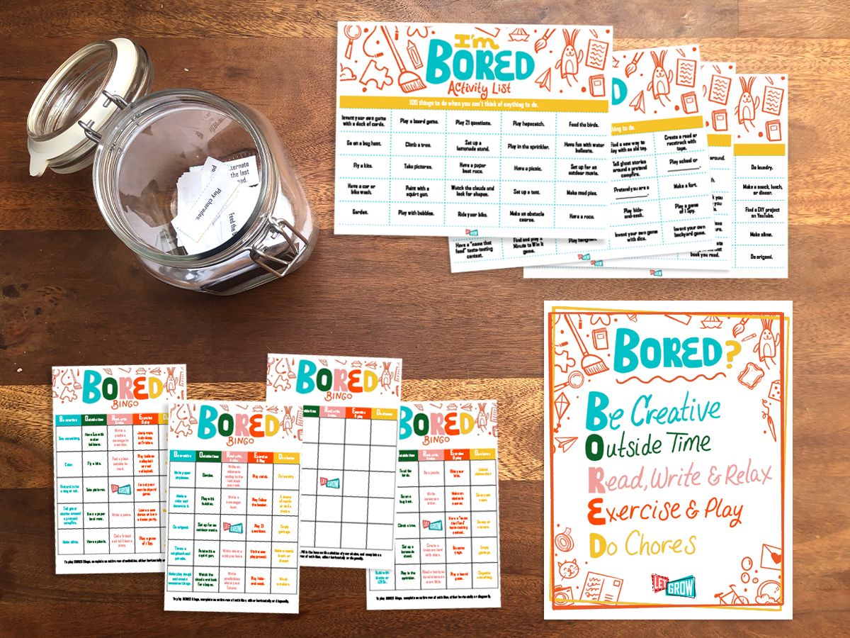 Get the I'm Bored Kit to Keep Your Kids Busy and Entertained