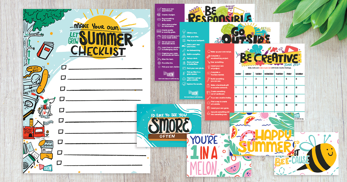 Kids Can Make Their Own Adventures with This Summer Printable Kit