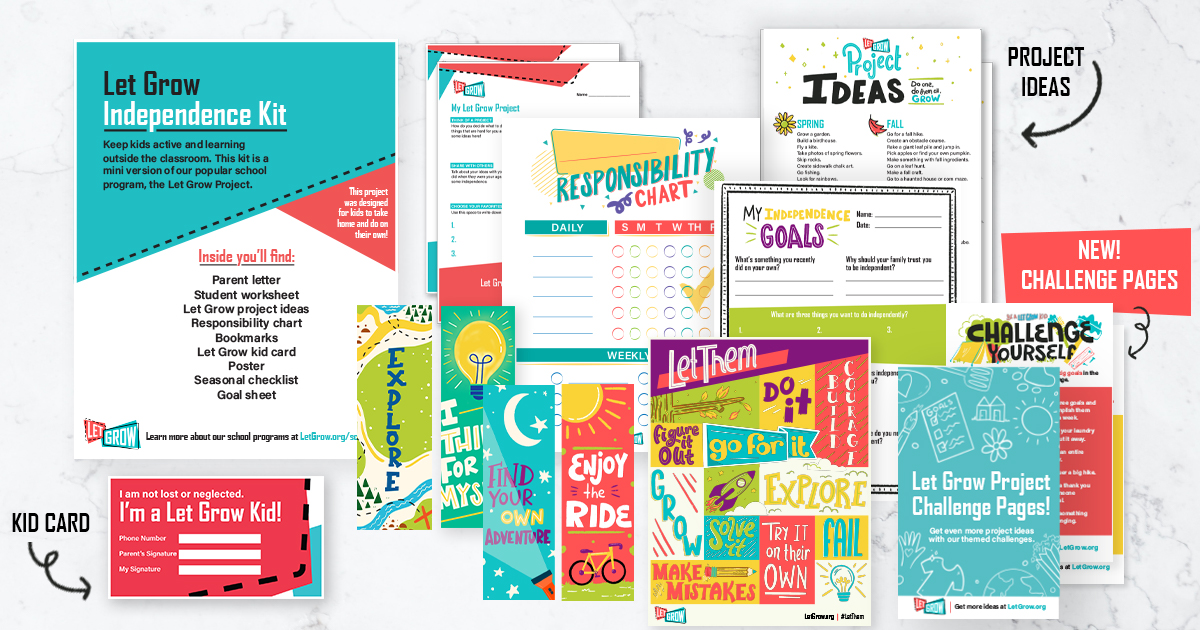 Free Independence Kit—Encourage Kids to Step Up and Do More Things on Their Own!