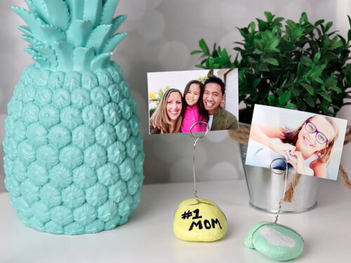 DIY Photo Frame Rock