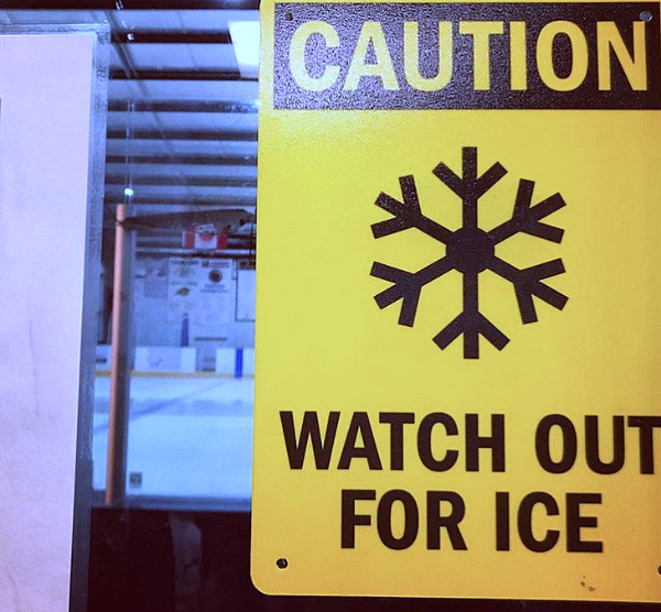 Funny Signs Ice