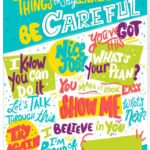 Free Poster of Alternatives to "BE CAREFUL!" Free Poster of Alternatives to "BE CAREFUL!"