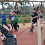 "Leave or I'm Calling Security" Said Recess Monitor -- to Me!