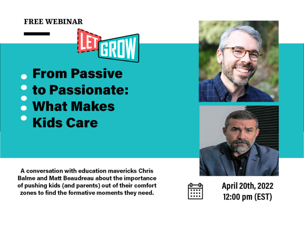 From Passive to Passionate: What Makes Kids Care