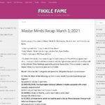 New Peaks of Fame! Lenore is the Answer to a 1000-Point Trivia Question on "Master Minds"