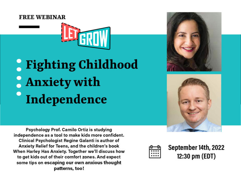 Fighting Childhood Anxiety with Independence