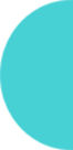 Blue Half Circle Right