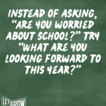 Quit Making Such a Big Deal about “Back to School” Jitters