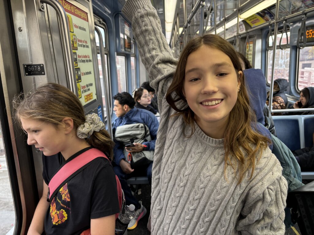 Going Up Chicago Subway